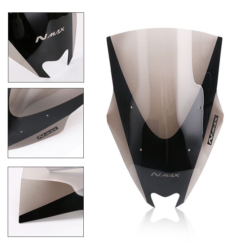 Motorcycle Headlight Windshield Windscreen Wind Deflector for Yamaha Nmax155 Nmax125 Nmax 125 155 2015-2018