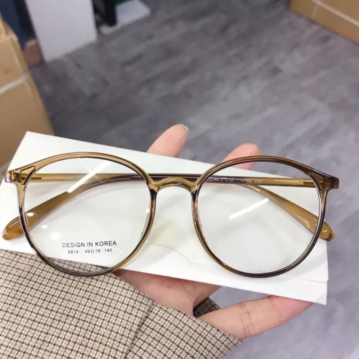 Kính Mát Gọng Tròn Chống Bức Xạ Họa Tiết Da Báo Cho Cả Nam Và Nữ