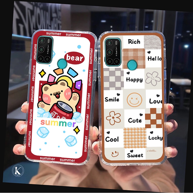 Ốp lưng Vsmart Star 5 / Joy 4 / Live 4 trái tim hình gấu cute cá tính, giá rẻ, cực bền