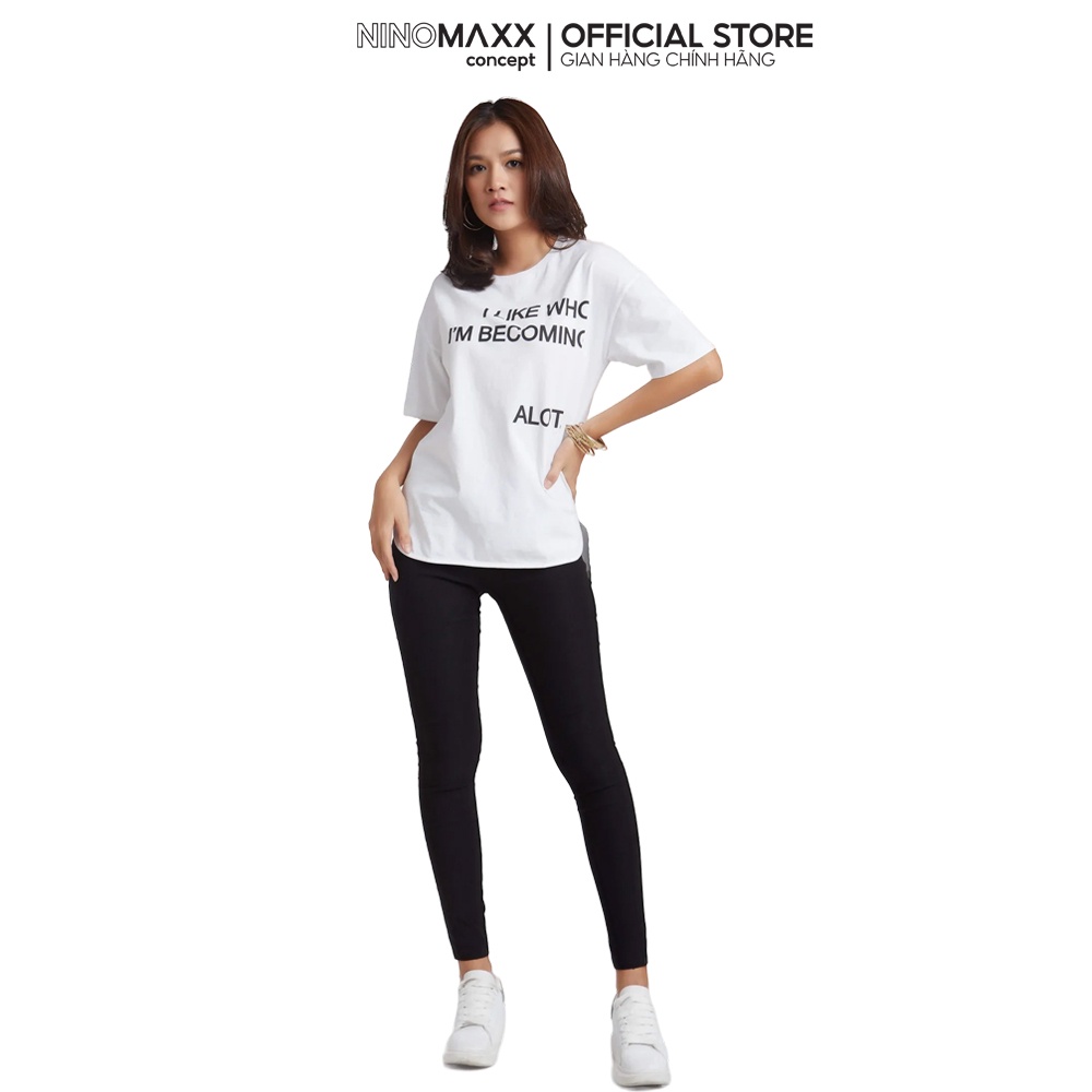 NINOMAXX Quần Legging Nữ dài nhiều màu co giãn tốt 1806098