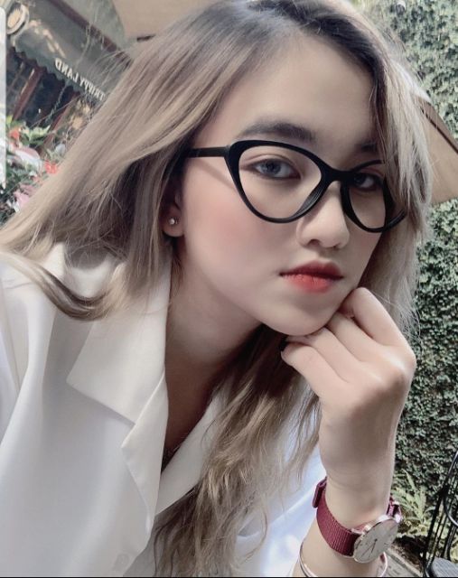 Gọng kính cận mắt mèo nhựa dẻo thời trang nữ Lilyeyewear 2383 nhiều màu - Lọc ánh sáng xanh | BigBuy360 - bigbuy360.vn