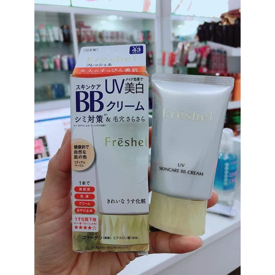 Kem trang điểm BB CREAM KANEBO FRESHEL với 5 sản phẩm trong 1