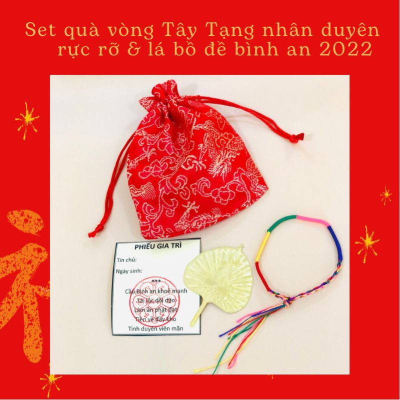 gói quà tình duyên viên mãn Tây Tạng