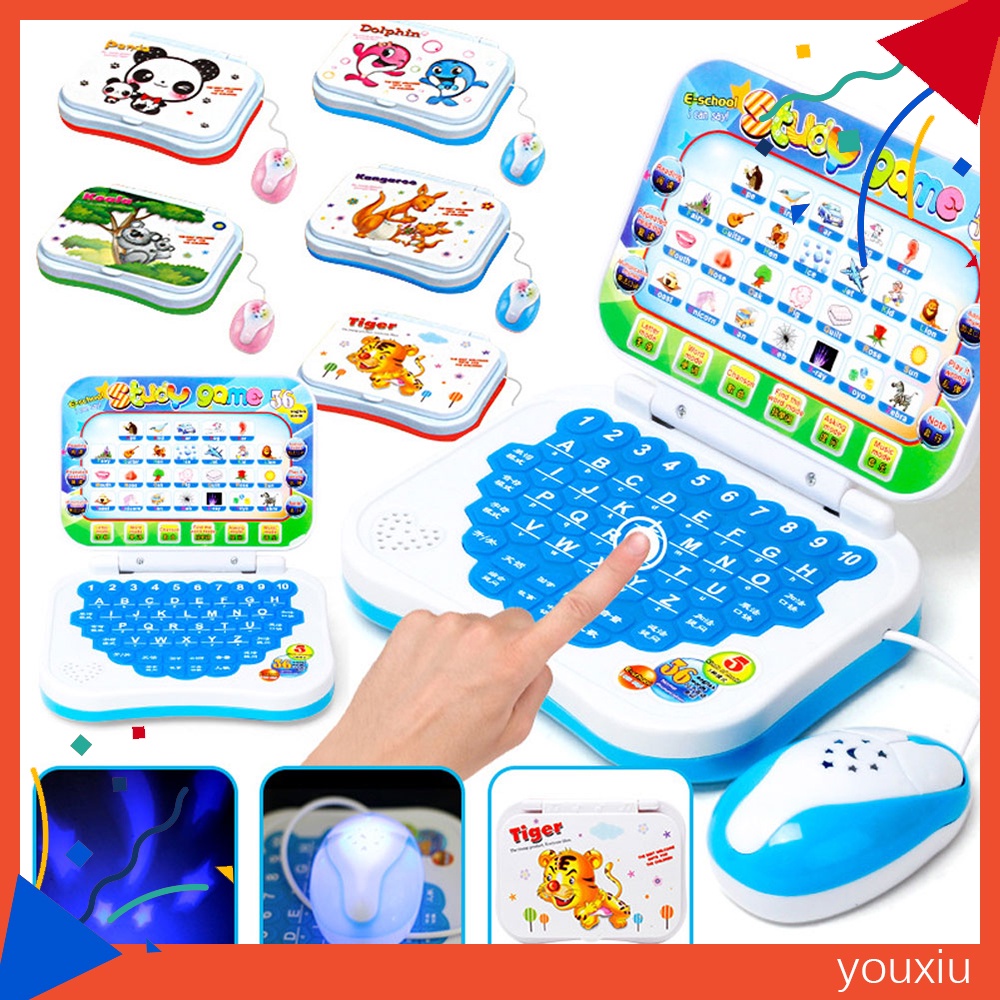 Máy tính đồ chơi học tiếng Anh cho trẻ nhỏ