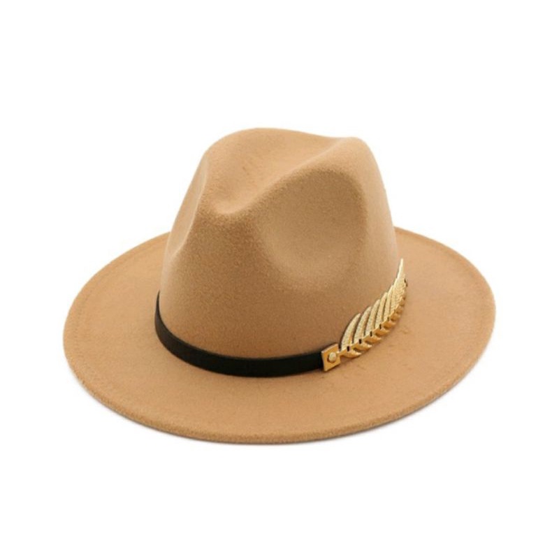 Nón phớt mũ cao bồi rộng vành nữ fedora lh 0917399527