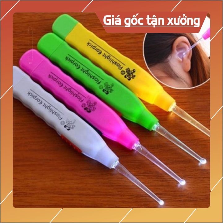 Cây lấy ráy tai có đèn soi sáng