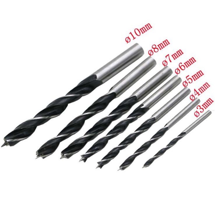 BỘ MŨI KHOAN GỖ BẮT ÂM MŨ VÍT ĐẦU ĐINH CHUYÊN DỤNG