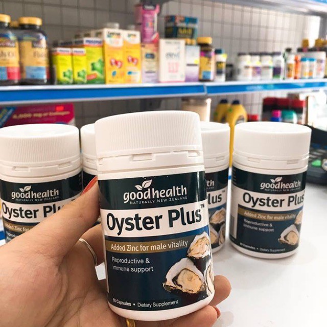 Tinh Chất Hàu Dài Oyster Plus Good Health 60 viên dành cho nam giới