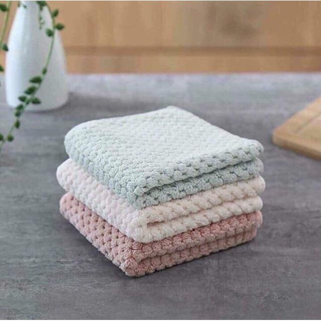 Khăn lau đa năng Khăn lau bếp loại 1 siêu to 22x22cm Baby Shopping