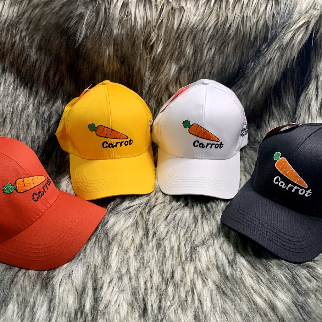 Nón Kết/ Mũ Lưới Trai Vải KAKI Thêu Carrot Hot Trend S036