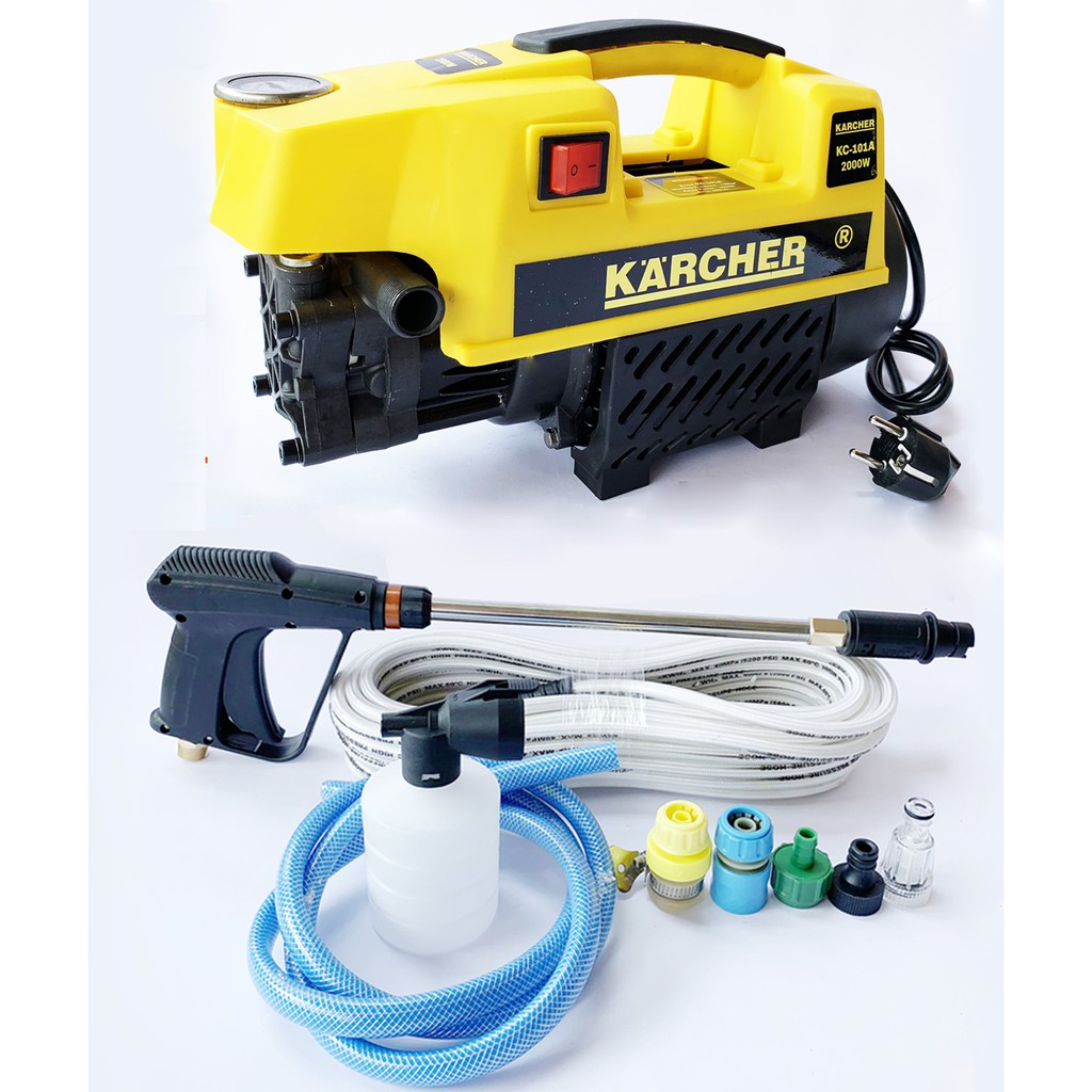 Máy Xịt Rửa Xe Gia Đình Đa Năng Công Suất 2000w KARCHER KC-101A