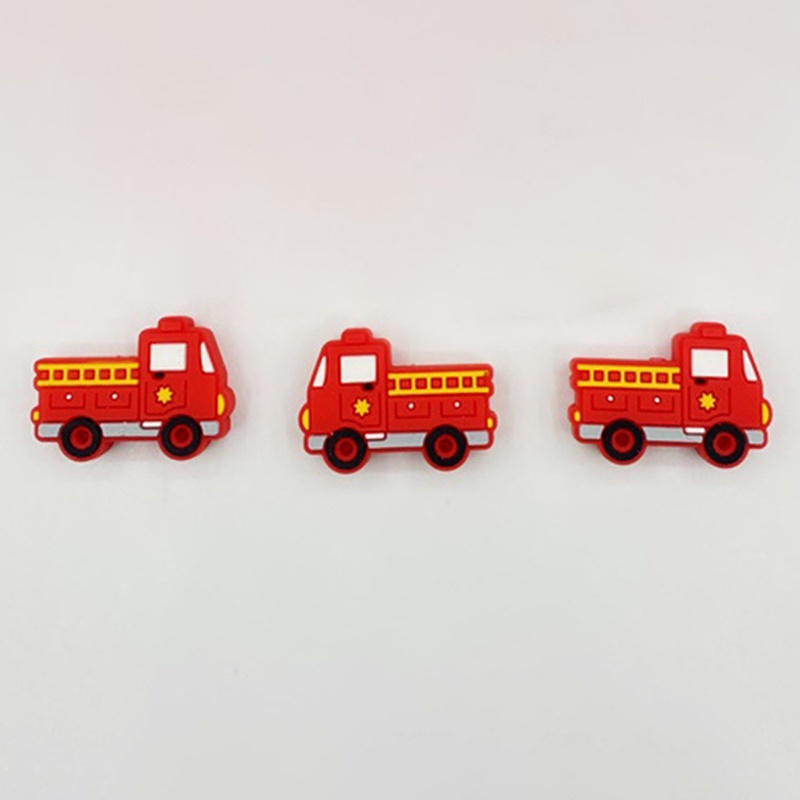 Set 5 Đồ Chơi Hạt Silicon Làm Dịu Răng Họa Tiết Hoạt Hình Dành Cho Em Bé Sơ Sinh
