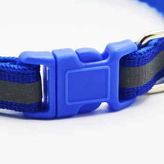 Vòng cổ chó mèo phản quang có chuông (Dài 20 - 35cm; rộng 1cm)