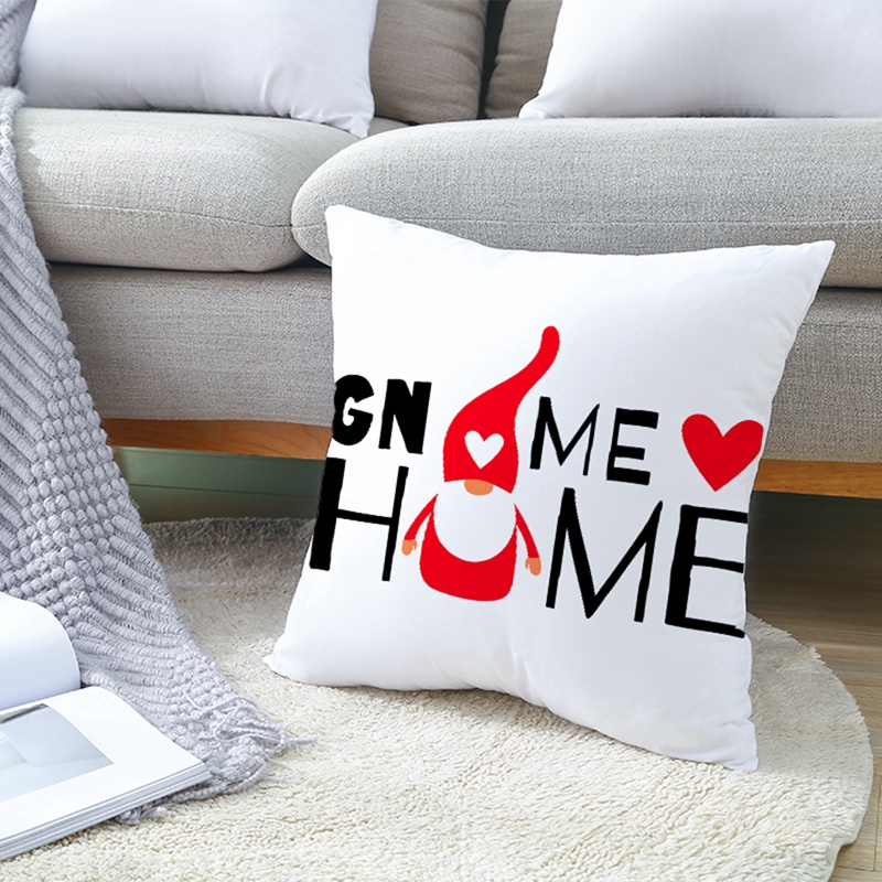 45x45cm Trang trí Ngày lễ tình nhân Hình vuông Đệm bọc Sofa Vỏ gối Trang trí Ngày lễ tình nhân Trang trí năm mới của Trung Quốc