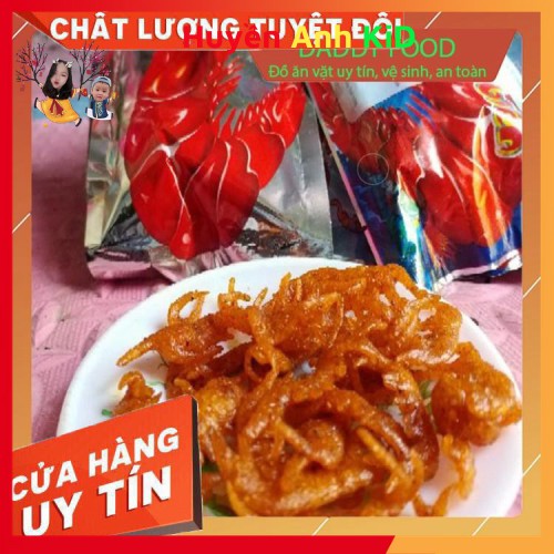 Snack tôm hùm biển siêu cay x10 gói, độ dai vừa phải gói, đồ ăn vặt cổng trường cực hot