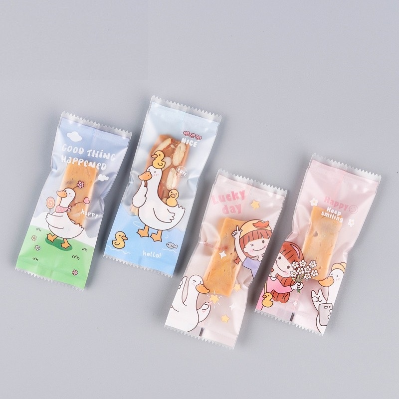 Túi kẹo nougat ~ Bé gái & Vịt