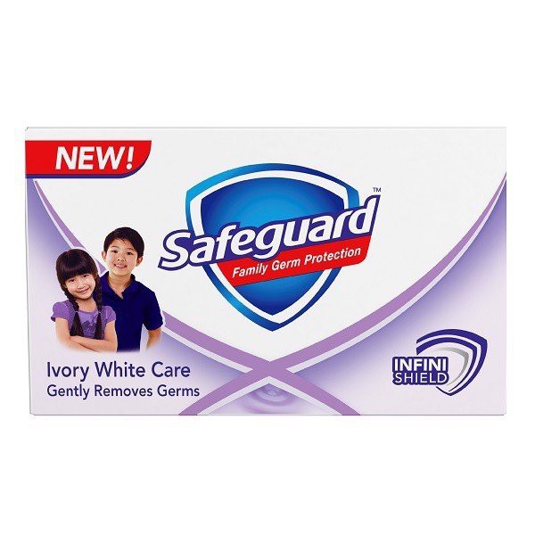 Xà phòng diệt khuẩn Safeguard Ivory White Care 135g