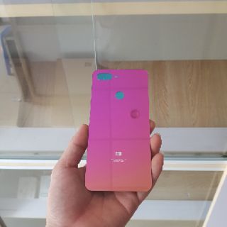 Nắp lưng kính Mi 8 lite