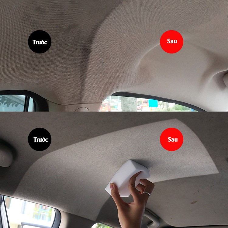 Chai Xịt Vệ Sinh Vải Nỉ Trần Xe Ghế Ngồi Xe Hơi Ô Tô Shuaxinbao Fabric Cleaning