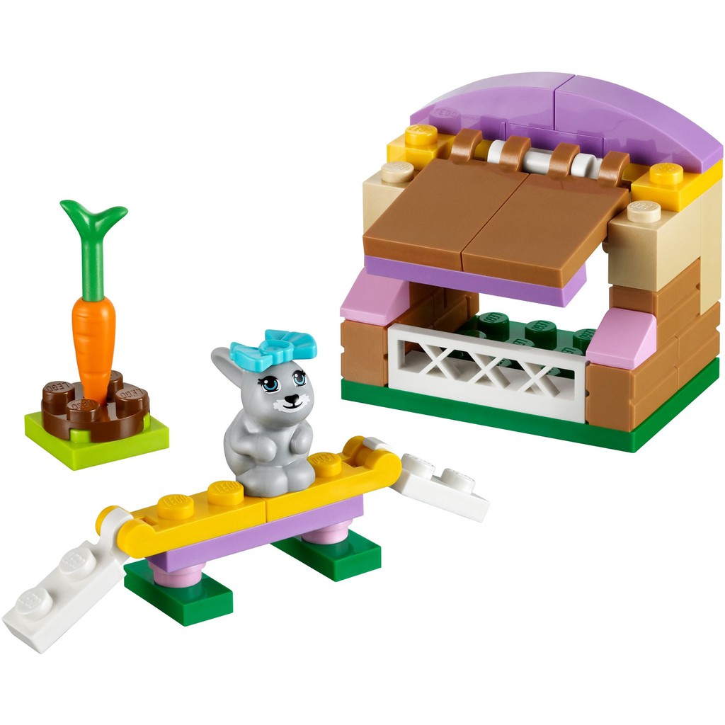 41022 LEGO Friends Bunny's Hutch - Ngôi nhà thỏ con