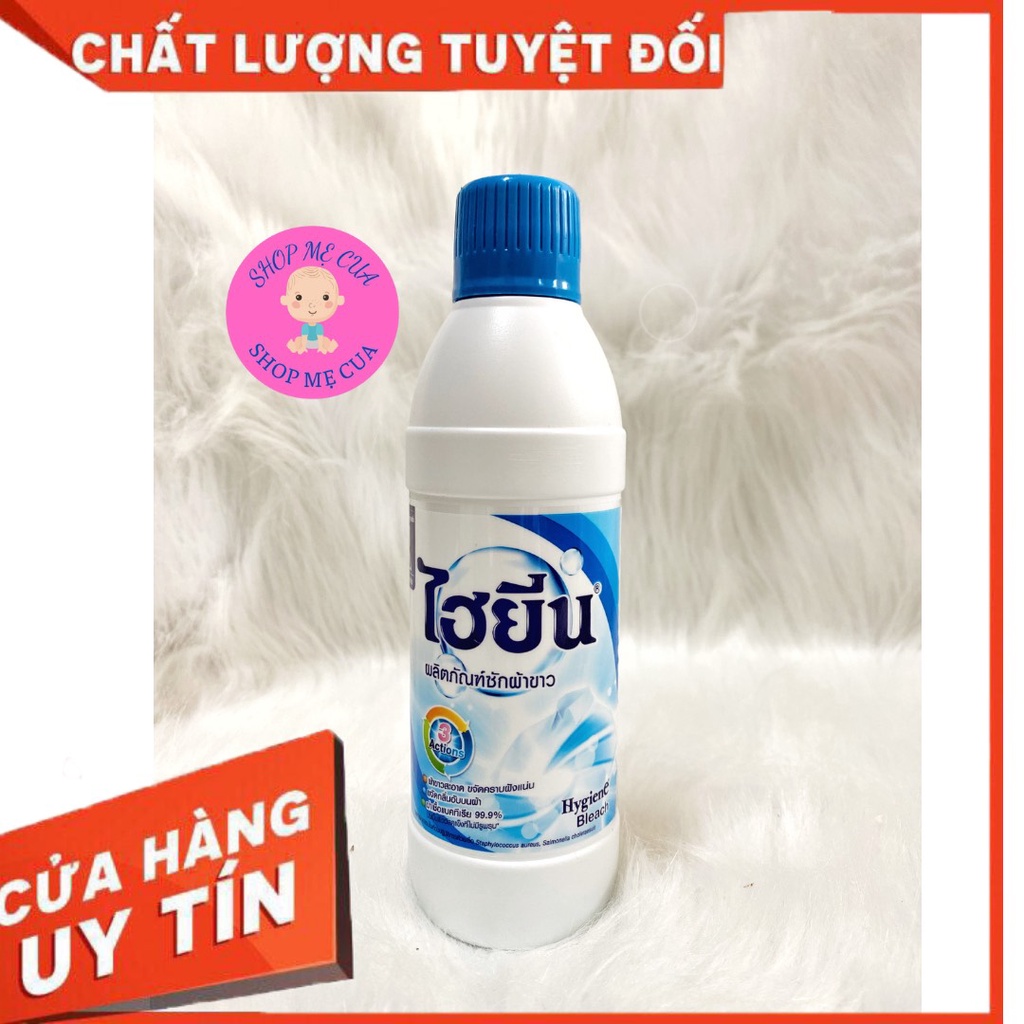 Nước tẩy quần áo trắng , tẩy quần áo màu Hygine Thái Lan 250ml