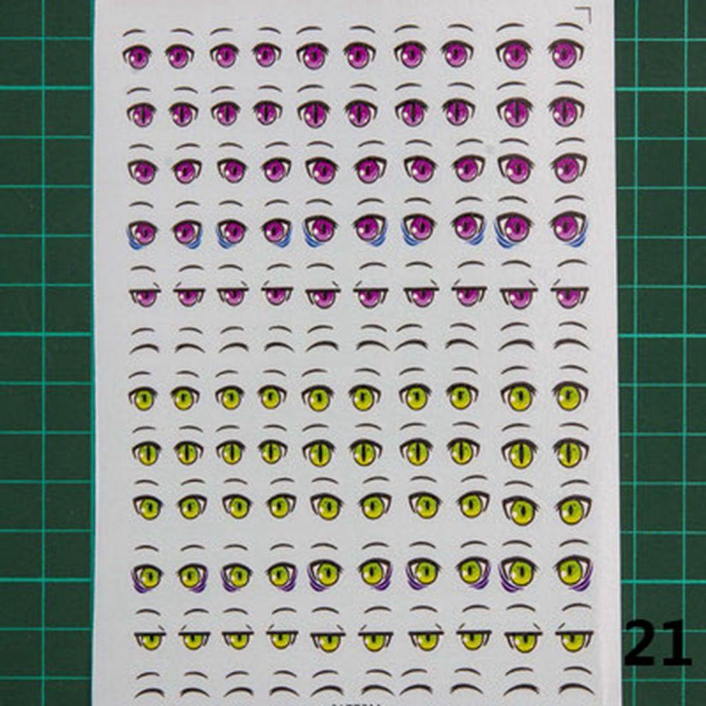 1 Tấm Sticker Dán Cho Búp Bê Dễ Thương Bắt Mắt