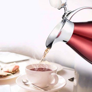Bình Giữ Nhiệt pha trà,Cà Phê nắp chân không 2L