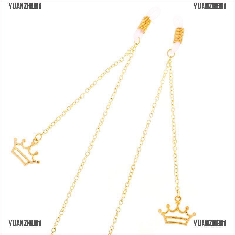 [YUANZHEN1] Dây Đeo Mắt Kính Đọc Sách Hình Vương Miện