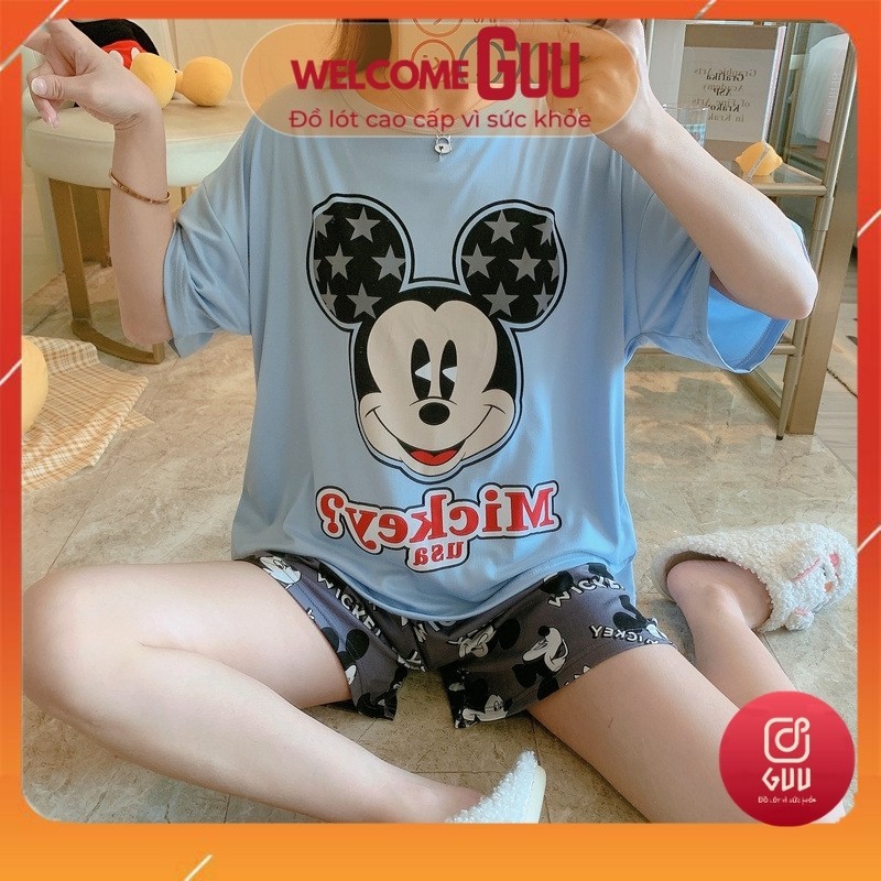 Bộ Ngủ Nữ Siêu Dễ thương- Đồ Bộ Mặc Nhà Cute N02_GUU | BigBuy360 - bigbuy360.vn
