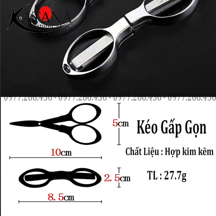 Kéo Câu Cá Hợp Kim Chắc Chắn, Cắt Dây Câu, Thẻo, Chì Lá