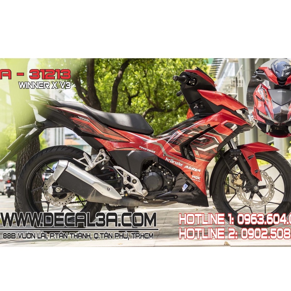 Tem trùm Winner X V3 Electric