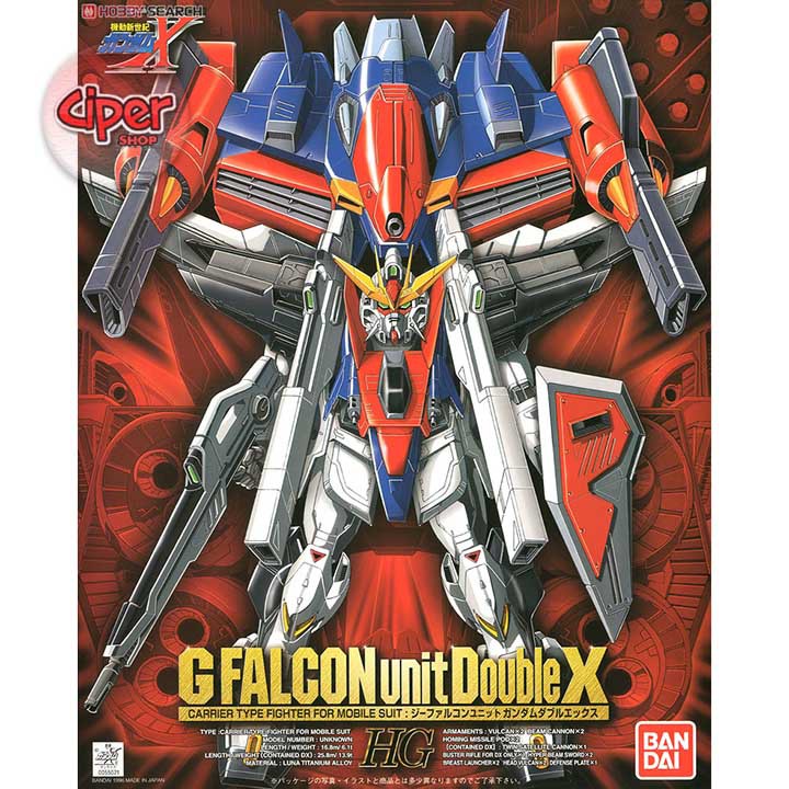 Mô hình Gundam GFALCONunitDoubleX 07 - Bandai