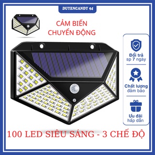 Đèn led treo tường cảm ứng , đèn led 3 chế độ siêu sáng , sạc năng lượng mặt trời - an toàn - tiết kiệm điện