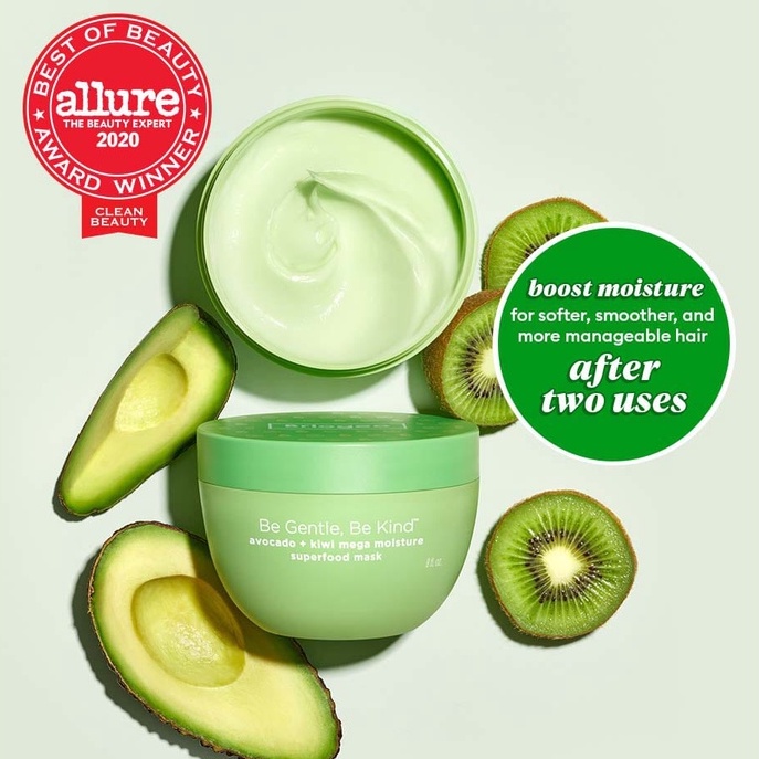 Minisize 30ML - Mặt nạ dưỡng ẩm tóc chuyên sâu Briogeo - Be Gentle, Be Kind Avocado + Kiwi Mega Moisture Superfood Mask