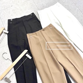 Quần tây công sở MIA quần baggy cúc hai bên sườn QT111