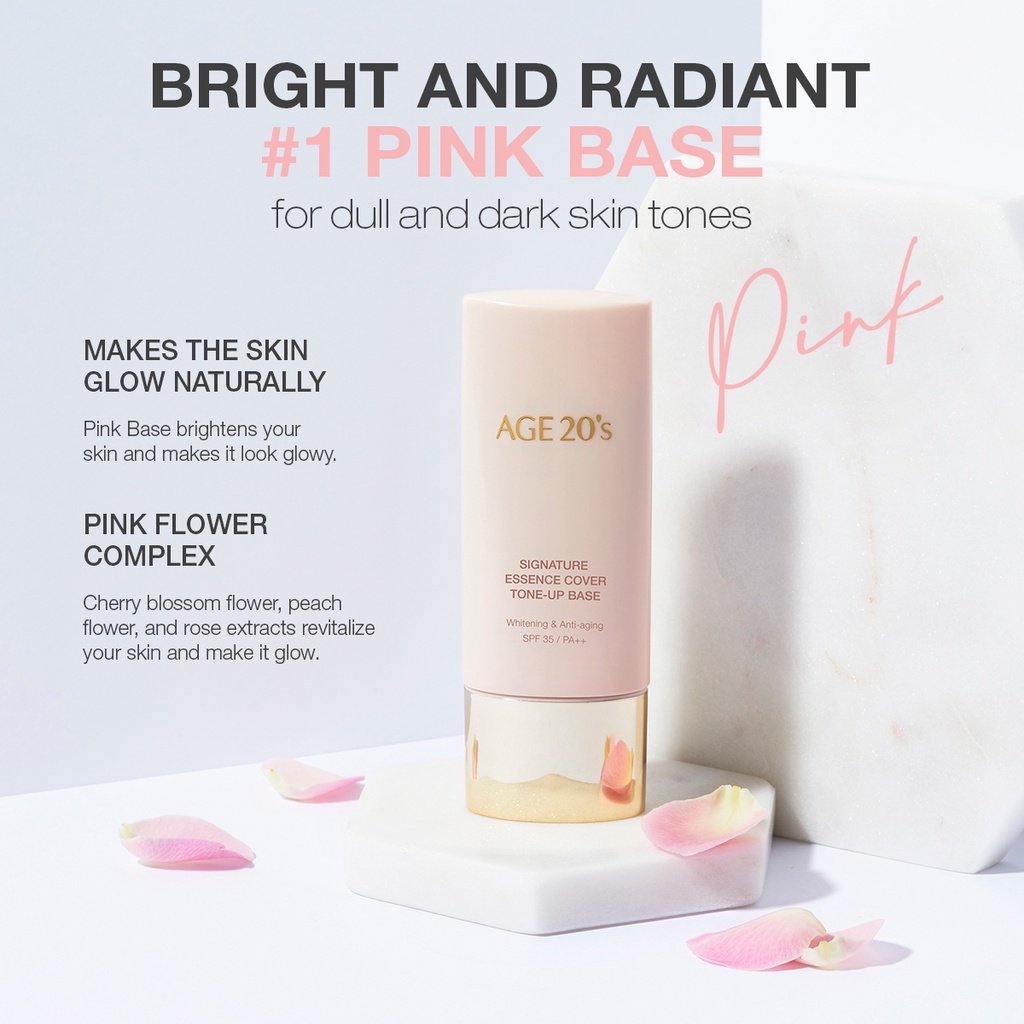 Kem nền AGE 20's dung tích 40ml SPF 35 PA+++ che phủ hoàn hảo