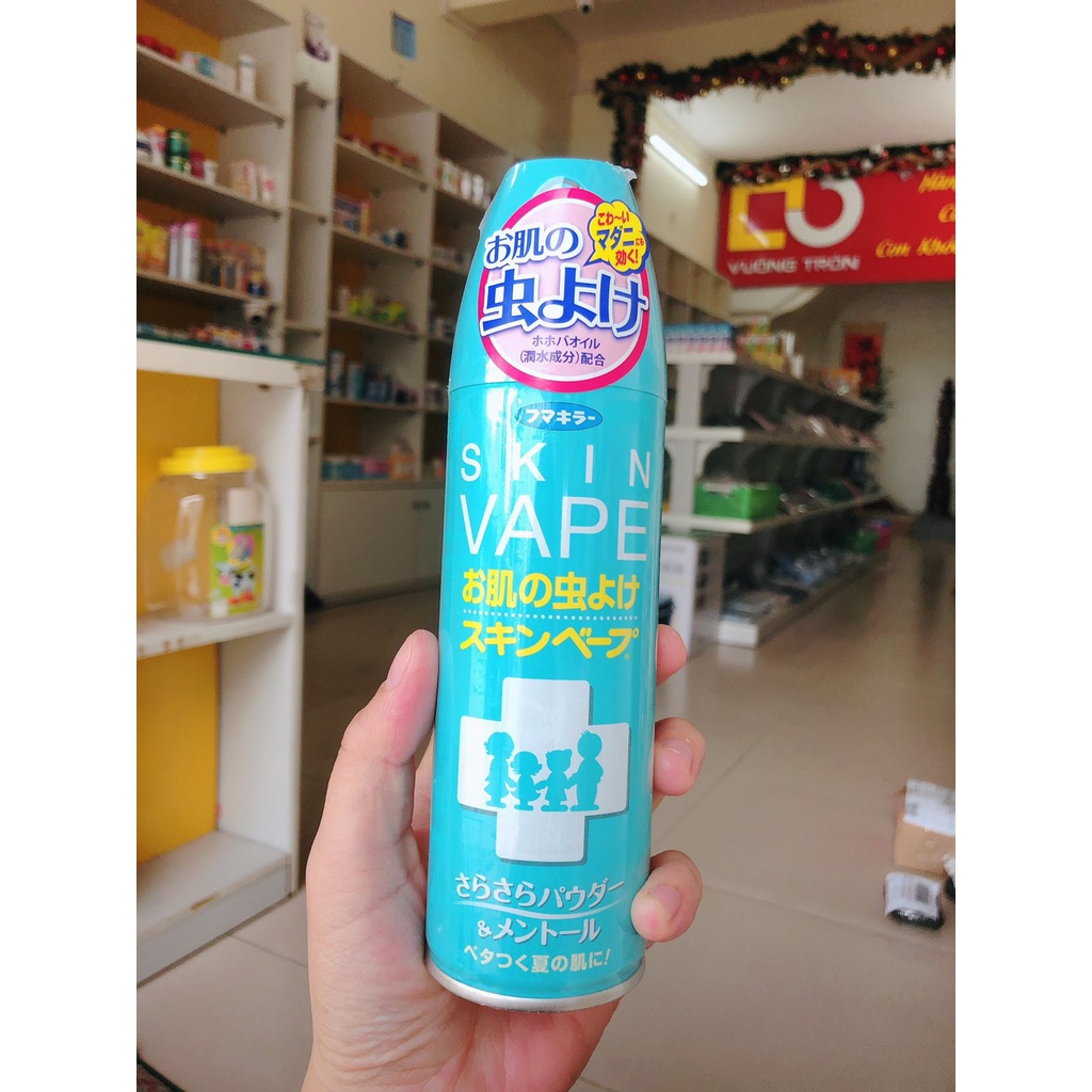 Xịt muỗi skin vape Nhật Bản mẫu mới