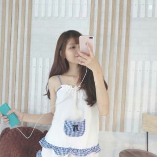 Đồ bộ Kate 2 dây mặc nhà