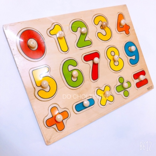 [BÉ HỌC-Nhiều MẪU] Đồ chơi bảng gỗ giúp bé luyện trí nhớ