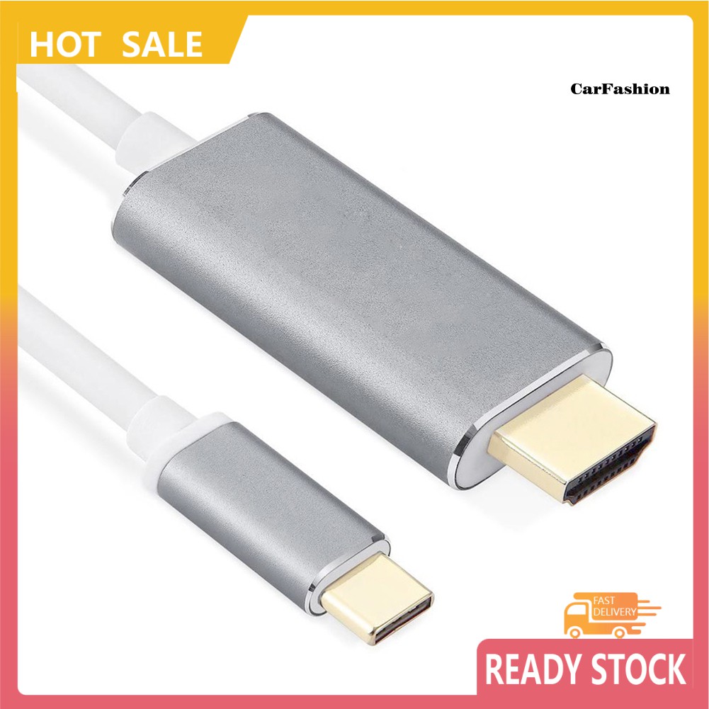 Dây Cáp Chuyển Đổi Usb Type C Sang Hdmi 4k Dài 1.8m Cho Macbook