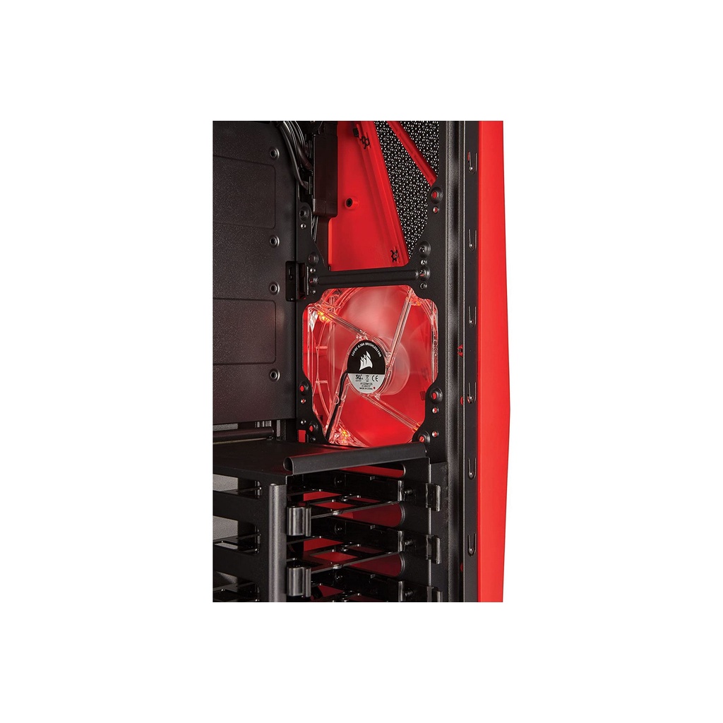 Vỏ máy tính kính cường lực Corsair SPEC-04 Black-Red