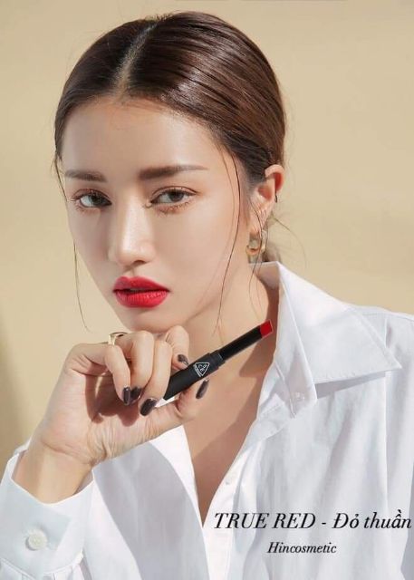 NEW 2018] Son Thỏi Lì Mịn Như Nhung 3CE Slim Velvet Lip Color