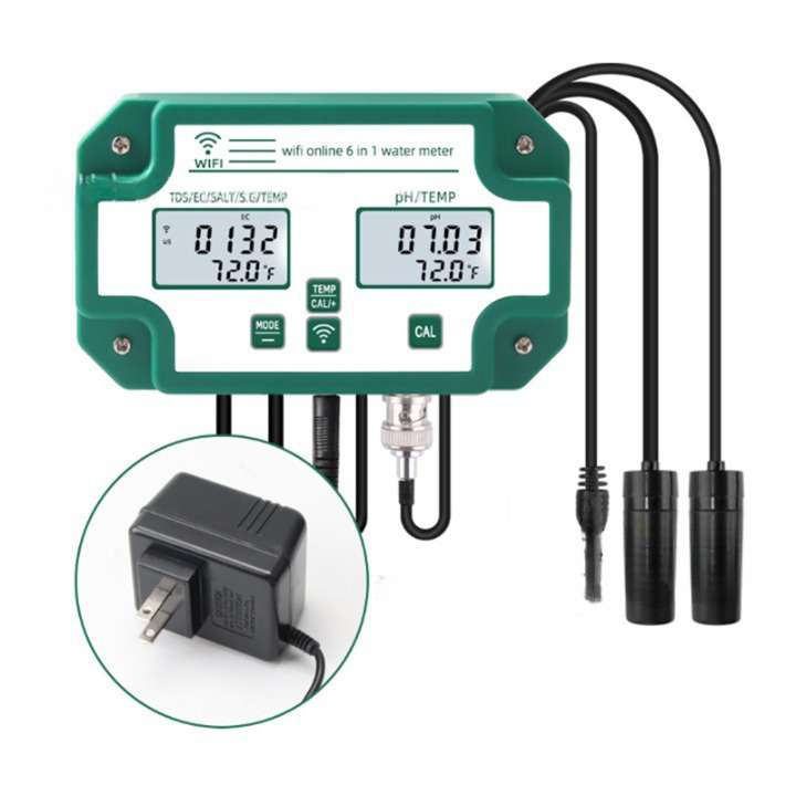 Máy Kiểm Tra Chất Lượng Nước 6 Trong 1