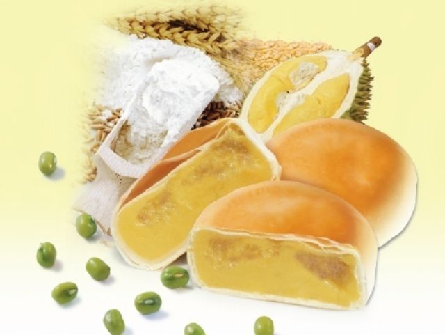 [Đủ loại] Bánh pía chay Tân Huê viên đậu sầu riêng bánh lớn 500g Đặc sản Sóc Trăng