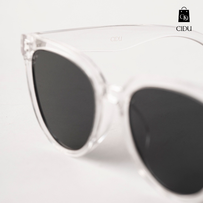 Kính Râm Nữ Gọng Trong Suốt Thời Trang Cao Cấp Sunglasses Cidu MK01