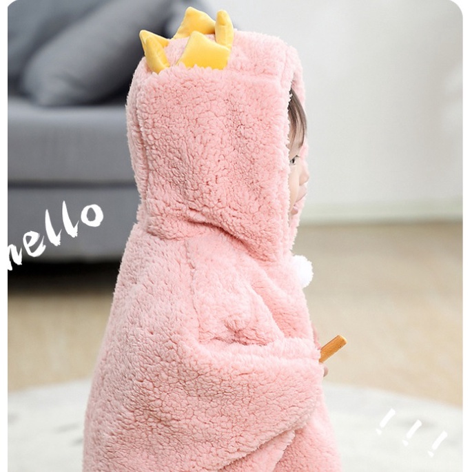 ÁO CHOÀNG LÔNG ANIMAL CHO BÉ 0-3 TUỔI