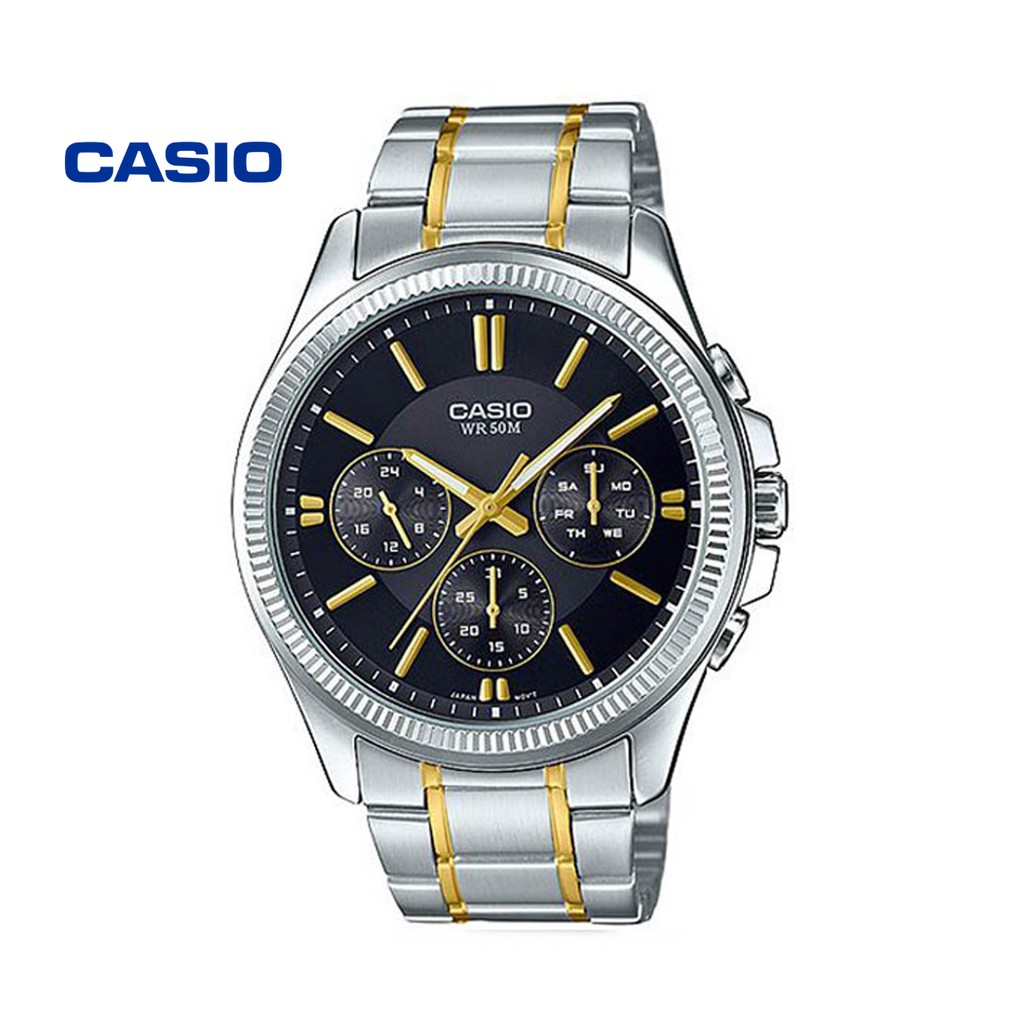 [Mã FARSBR243 giảm 15% đơn 249K] Đồng hồ nam CASIO MTP-1375SG-1AVDF chính hãng - Bảo hành 1 năm, Thay pin miễn phí