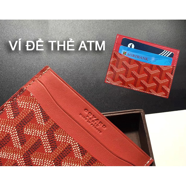 Ví để thẻ Go ya 5 ngăn đựng thẻ full box hàng đẹp full bill