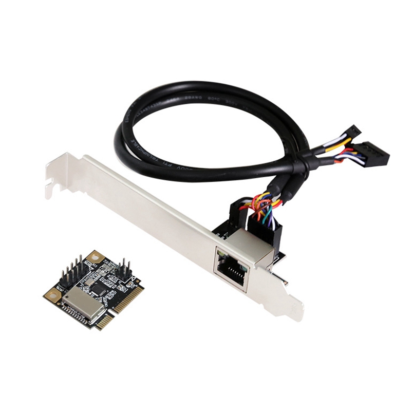 Card Mạng Mini Pci-E Sang Gigabit Ethernet 1000m Rj45