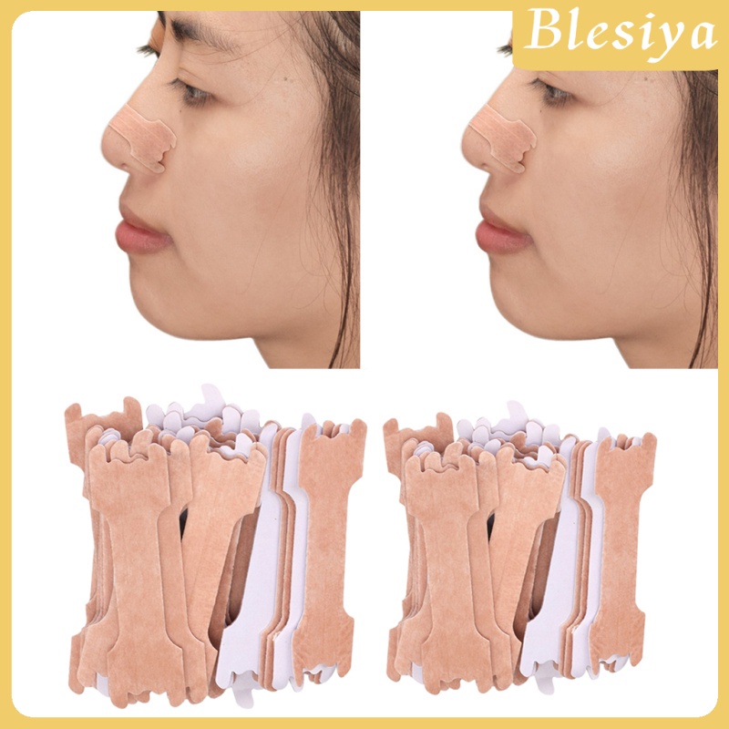 [Hàng mới về] Set 150 dải dán mũi chống ngáy thông gió loại bỏ nghẹt